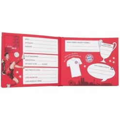 Depesche 11512 FC Bayern München Freundebuch FCB Mia San Mia -Beliebter Spielzeugladen 0011512 0011512 11512 2 image zoom