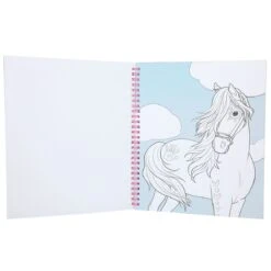 Depesche 11579 Pferd Miss Melody Malbuch Mit Fellapplikation Kreativbuch Pferde -Beliebter Spielzeugladen 0011579 0011579 11579 5 image zoom