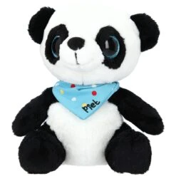 Depesche 11708 SNUKIS Panda Piet Mit Halstuch Ca 18cm Plüsch Kuscheltier