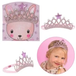Depesche 11923 Princess Prinzessin Mimi Diadem Haarband Mit Gummiband - 3er SET -Beliebter Spielzeugladen 0011923 0011923 11923 4 image zoom