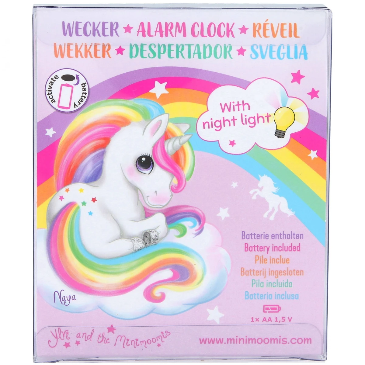 Depesche 6551 Wecker Mit Lichtfunktion Einhorn Ylvi And The Minimoomis 7 Depesche 6551 Wecker Mit Lichtfunktion Einhorn Ylvi And The Minimoomis – Bild 5