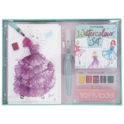 Depesche 8842 TOPModel Wasserfarben Watercolour Set Kreativset Aquarell
