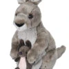 Wild Republic 10935 Känguruh Mit Baby Ca. 30cm Plüsch Mit Öko-Füllung -Beliebter Spielzeugladen 10935 CK Kangaroo 19