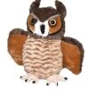 Wild Republic 12310 Virginia-Uhu Ca. 30cm Plüsch Mit Öko-Füllung -Beliebter Spielzeugladen 12310 CK Great Horned Owl