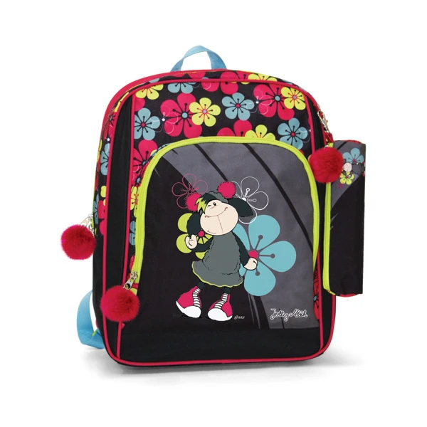 Nici 17043 Schul-Rucksack & Schlamper Jolly Mäh Schaf Jolly Yuna Schwarz-bunt 3 Nici 17043 Schul-Rucksack & Schlamper Jolly Mäh Schaf Jolly Yuna Schwarz-bunt