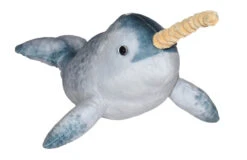 Wild Republic 23421 Narwal Plüsch Kuscheltier Ca. 28/42 Cm -Beliebter Spielzeugladen 23421 Living Ocean Mini Narwhal 1