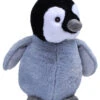 Wild Republic 24742 Ecokins Baby-Pinguin Ca 26cm Plüsch Mit Öko-Füllung -Beliebter Spielzeugladen 24742 Eco Laying Penguin