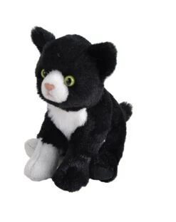 Wild Republic 25542 Lilkins Katzen Schwarz-weiß Ca 13cm Plüsch Mit Öko-Füllung
