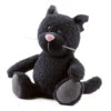 Nici 29153 Simsalabeans Schwarze Katze Samuel Ca 15cm Plüsch Mit Sound -Beliebter Spielzeugladen 29153