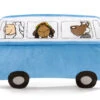 Nici 31904 Kissen Bus Blau Schafe Jolly Mäh 41x26cm Plüsch Kuschelkissen -Beliebter Spielzeugladen 31904