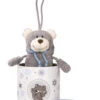 Nici 31958 Grau/brauner Bär Ca 7cm Mit Loop In Metalldose Geschenkset -Beliebter Spielzeugladen 31958 2