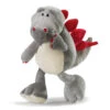 Nici 32193 Dinosaurier Stegosaurus Grau 15cm Plüsch Kuscheltier Schlenker -Beliebter Spielzeugladen 32193