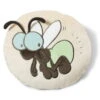 Nici 34068 Kissen Glowing Ringo Glühwürmchen Oval 30x26cm Plüsch Happy Summer -Beliebter Spielzeugladen 34068 me