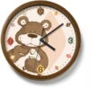 Nici 34286 Wanduhr Bär Braun - Hellbraun Classic Bear -Beliebter Spielzeugladen 34286 me