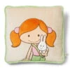 Nici 35507 Kissen MiniLara Mit Hase Wonderland Quadratisch 35x35cm Plüsch -Beliebter Spielzeugladen 35507 me