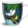 Nici 35708 Porzellantasse Glühwürmchen Glowing Ringo Blau Kaffeetasse Teetasse -Beliebter Spielzeugladen 35708 2048x1770