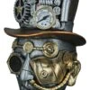 Gilde 37151 Steampunk Figur Kopf Männlich Ca. 20cm Dekoration -Beliebter Spielzeugladen 37151 1 2