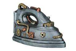 Gilde 37153 Steampunk Buchstütze Bügeleisen 24cm Dekoration