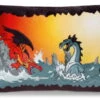 Nici 37490 Kissen Creatures Seeungeheuer 43x25cm Plüsch Drachen Kuschelkissen -Beliebter Spielzeugladen 37490 2048x1161