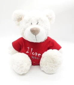 Nici 37756.1 Classic Bear Creme Mit Rotem T-Shirt "I Love You" 35cm Plüsch Schlenker -Beliebter Spielzeugladen 37756 1 11