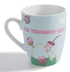 Nici 41450 Tasse Einhorn Theodor "Ich Vernasch Dich" Porzellan Kaffeetasse 310ml -Beliebter Spielzeugladen 41450 02 ZA 1982x2048