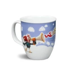 Nici 41478 Tasse Shaun Das Schaf Mit Schlafmütze Wake Up Porzellan 9,5x10cm -Beliebter Spielzeugladen 41478pt2
