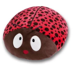 Nici 41512 Kissen Marienkäfer Ladybug Figürlich Ca 26x26cm Plüsch