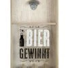 Gilde 42600 Kronkorken-Spiel Bierspiel "Bier Gewinnt" Wand-Flaschenöffner 48cm -Beliebter Spielzeugladen 42600 1 12