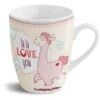 Nici 42710 Tasse Rosa Lama La-La-Love-You Porzellan Kaffeetasse Teetasse 310ml -Beliebter Spielzeugladen 42710 01 HA Frei 2048x1890