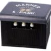 Gilde 42944 Bierkasten Sitzkissen "Männer 6er Pack" 44x34cm Sitzpolster Schwarz -Beliebter Spielzeugladen 42944 1 1