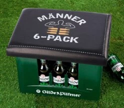 Gilde 42944 Bierkasten Sitzkissen "Männer 6er Pack" 44x34cm Sitzpolster Schwarz 5 Gilde 42944 Bierkasten Sitzkissen "Männer 6er Pack" 44x34cm Sitzpolster Schwarz -Beliebter Spielzeugladen 42944 2 1