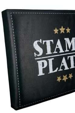 Gilde Bierkasten Sitzkissen "Stammplatz" 44x34cm Sitzpolster Schwarz 42986 -Beliebter Spielzeugladen 42986 2 10