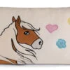 Nici 43214 Kissen Haflinger Pferd Leotie Rechteckig 43x25cm Cremefarben Plüsch -Beliebter Spielzeugladen 43214 01 HA Frei 2048x1246