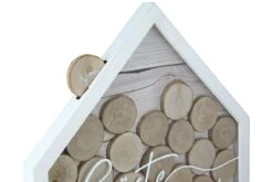 Gilde 44069 Gästebuch Haus Naturfarben Mit 55 Holzscheiben Zum Beschriften -Beliebter Spielzeugladen 44069 5 8 8