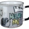 Gilde 44310 Keramik Tasse Streetart "Music On" Ca. 390ml