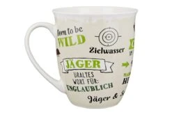 Gilde 44946 Jumbo-Tasse "Wild & Ungezähmt" Mit Sprüchen Ca. 400ml Porzellan -Beliebter Spielzeugladen 44946 3 1