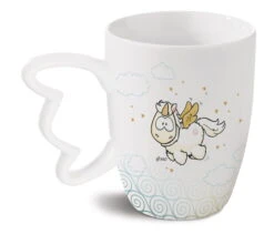Nici 46369 Porzellan-Tasse Einhorn-Engel Angelia 310ml In Geschenkverpackung -Beliebter Spielzeugladen 46369 02 ZA Frei 2048x1746