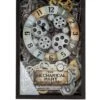 Gilde 46426 Steampunk Metall Glas Wanduhr Ca. 40cm Dekoration -Beliebter Spielzeugladen 46426 1
