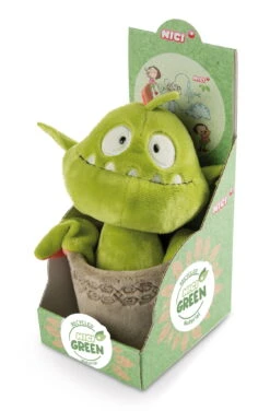 Nici 47231 GREEN Fleischfressende Pflanze Gisela 20cm Plüsch Wild Friends