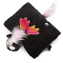 Nici 48412 Kuscheltierkissen Schwarzes Einhorn Rainbow Yin & Yang 40x30cm Plüsch -Beliebter Spielzeugladen 47382 03 ZA Frei 2048x2033