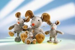 Schaffer 4752 Plüsch Maus Eddi Ca 26cm -Beliebter Spielzeugladen 4750eddi1