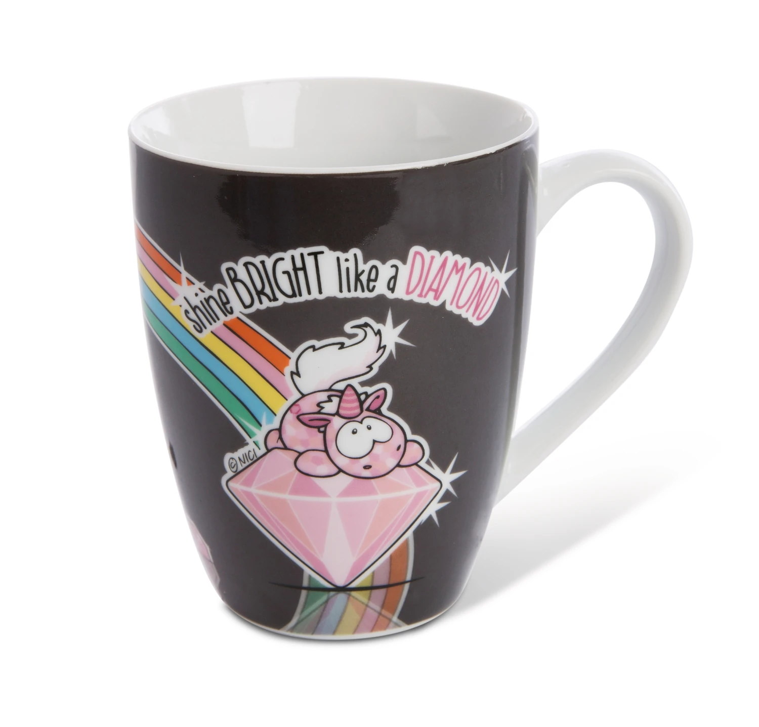 Nici 47646 Porzellan - Tasse Einhorn Pink Diamond "shine Bright" 310ml Teetasse 3 Nici 47646 Porzellan - Tasse Einhorn Pink Diamond "shine Bright" 310ml Teetasse