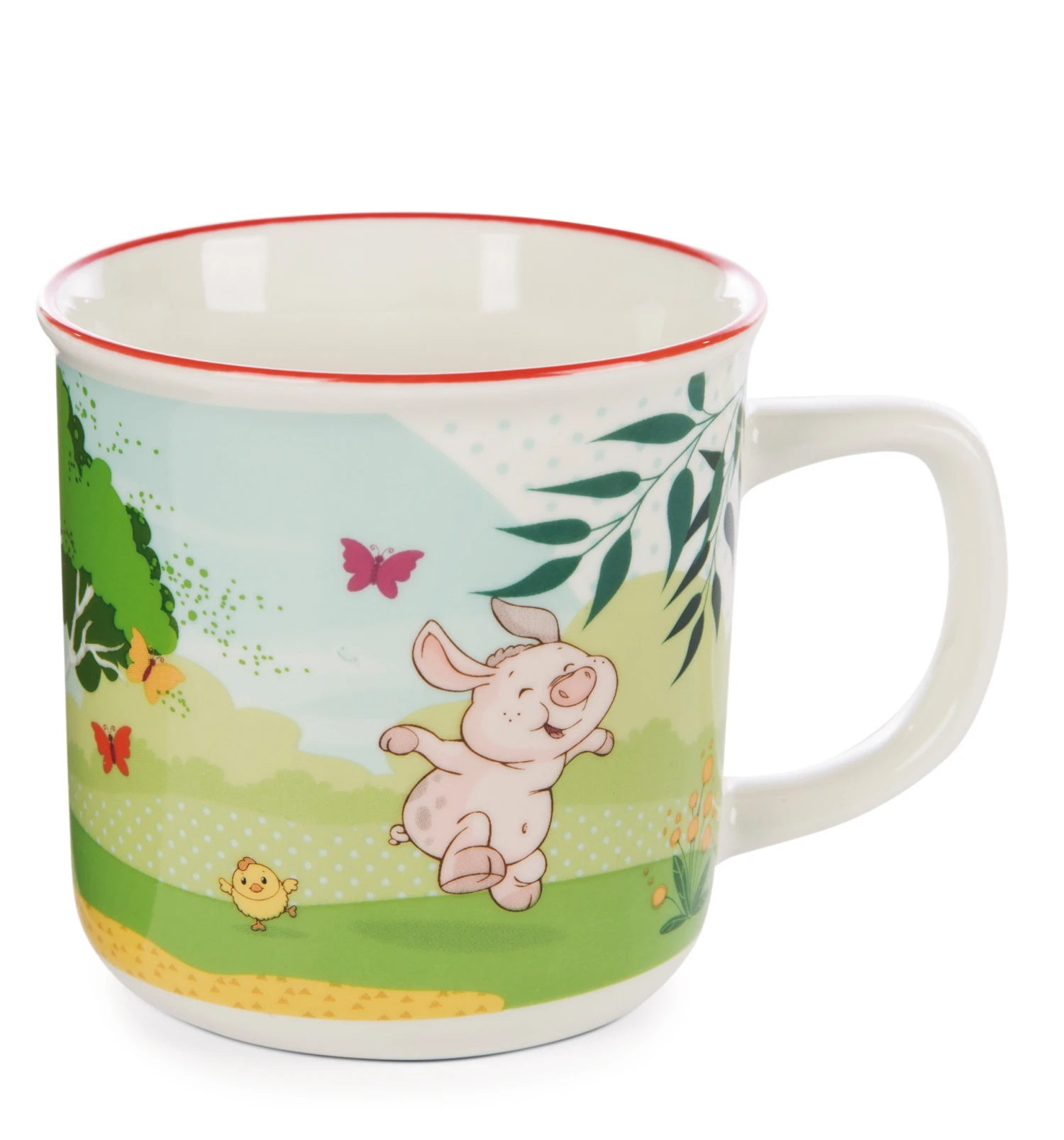 Nici 47807 Kinder - Tasse 240ml Farm Friends Schwein Kuh Henne Porzellan Ø8x8cm 5 Nici 47807 Kinder - Tasse 240ml Farm Friends Schwein Kuh Henne Porzellan Ø8x8cm – Bild 3