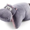 Nici 47983 Kuscheltierkissen 2in1 Nilpferd DJ Nilbert 40x30cm Wild Friends GREEN -Beliebter Spielzeugladen 47983 01 HA Frei 2048x1534