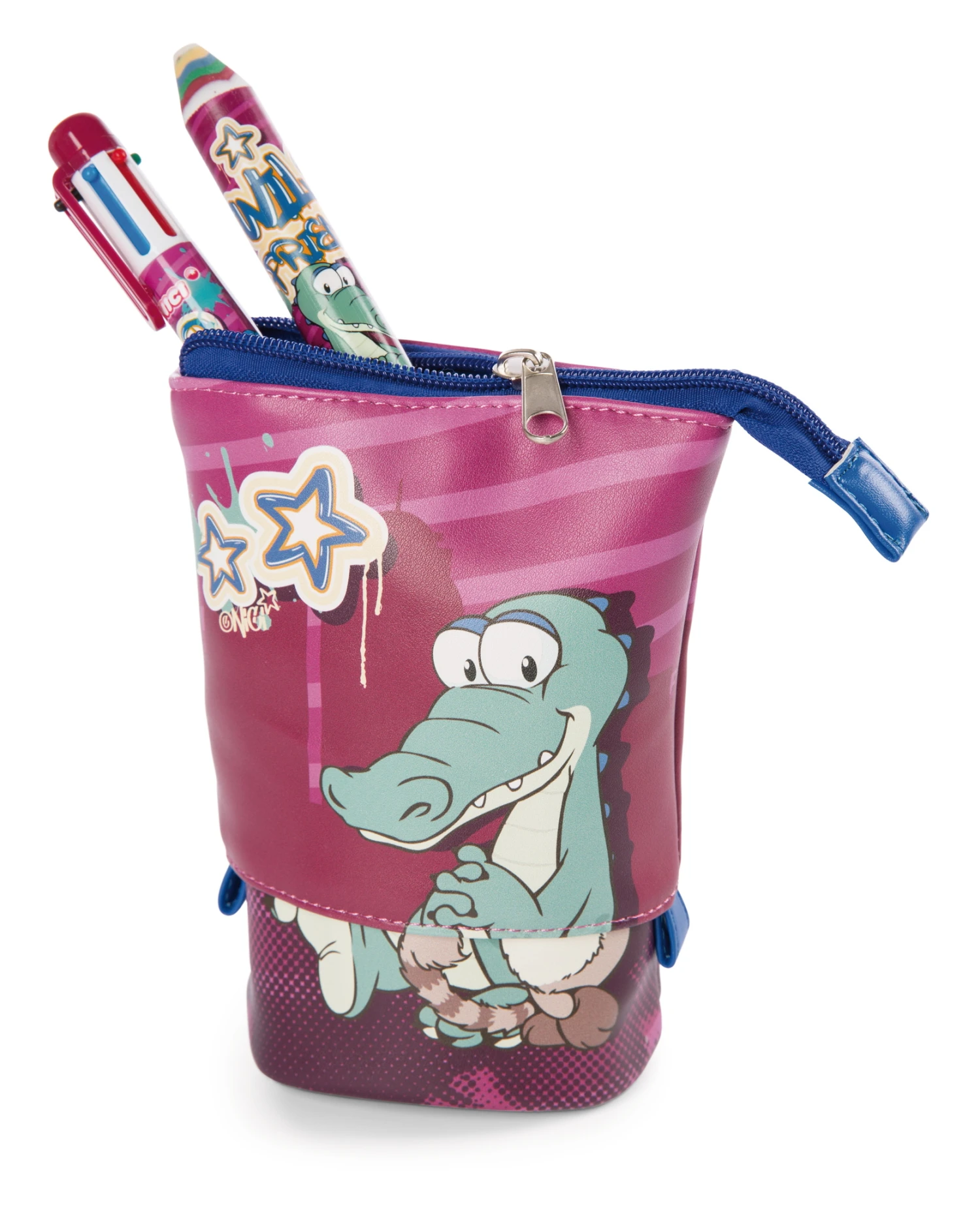 Nici 47984 Mäppchen Schlamper Verstellbar Krokodil & Nilpferd Wild Friends GREEN 3 Nici 47984 Mäppchen Schlamper Verstellbar Krokodil & Nilpferd Wild Friends GREEN