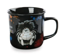 Nici 48255 Tasse Schwarzes Schaf Jerome 10cm Comic Wolf Ulvy & Friends 400ml -Beliebter Spielzeugladen 48255 04 ZA Frei 2048x1838
