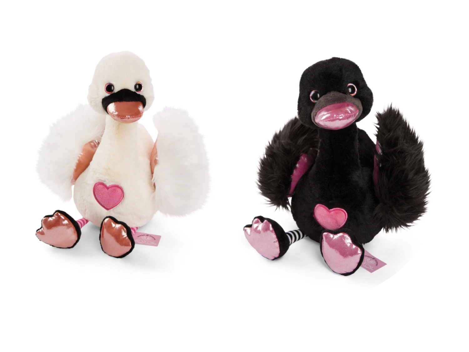 Nici 48270 + 48271 SET Zwei Schwäne 50cm Plüsch Kuscheltier Love Classics GREEN 3 Nici 48270 + 48271 SET Zwei Schwäne 50cm Plüsch Kuscheltier Love Classics GREEN