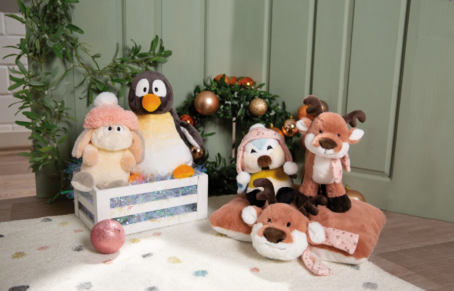 Nici 48314 Rentier Jonte 25cm Stehend Plüsch Kuscheltier Winter Friends GREEN 4 Nici 48314 Rentier Jonte 25cm Stehend Plüsch Kuscheltier Winter Friends GREEN – Bild 2