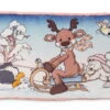 Nici 48333 Kissen Rentier Hase Meise Pingu 43x25cm Plüsch Winter Friends GREEN -Beliebter Spielzeugladen 48333 01 HA Frei 2048x1340