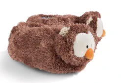 Nici 48935 Hausschuhe Eule Oscar Figürlich Größe 38-41 (L) Plüsch GREEN -Beliebter Spielzeugladen 48934 03 ZA weiss 2048x1410